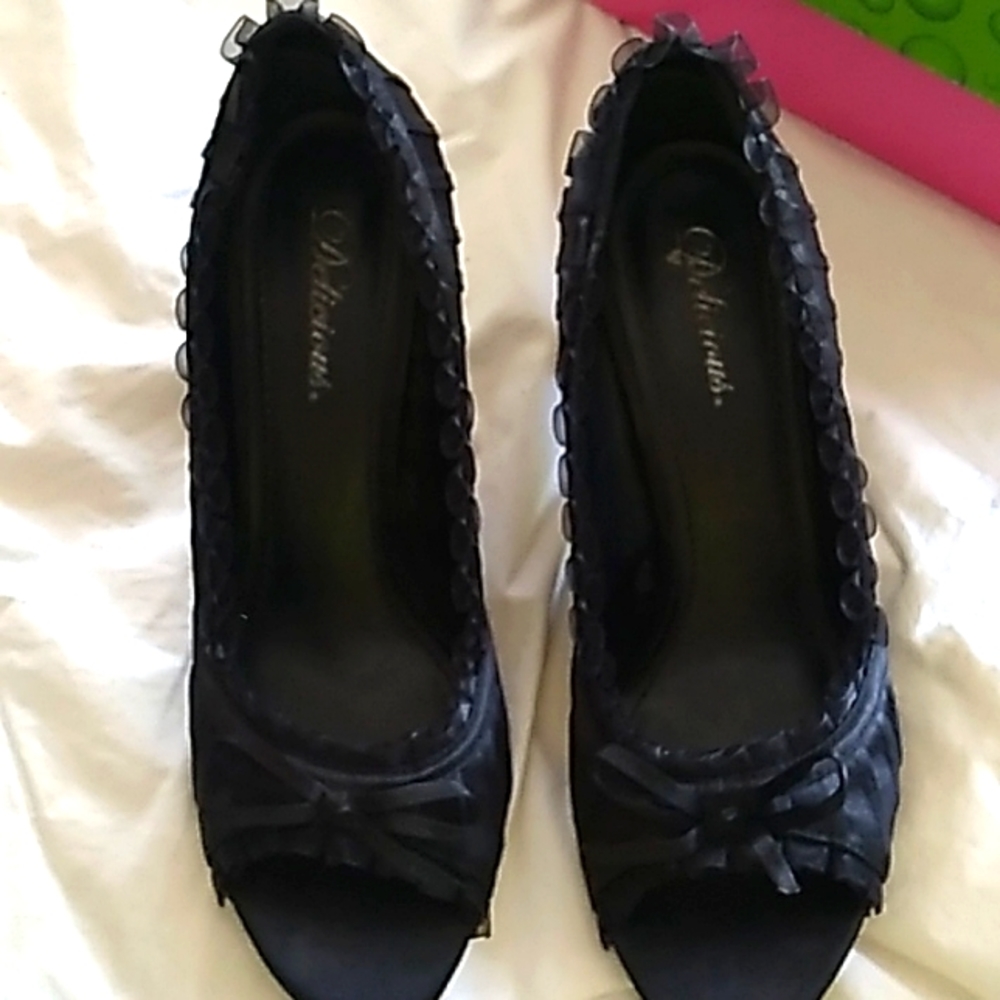 Black heels